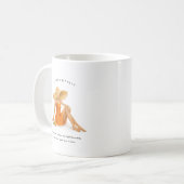 Juni Geboortemaand Meisje | Monogram Koffiemok (Voorkant links)