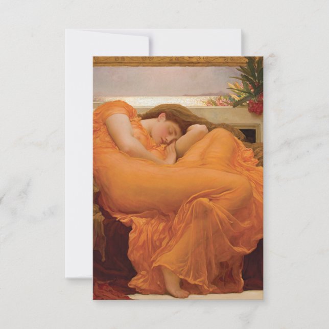 Juni gevierd door Frederic Leighton (Voorkant)
