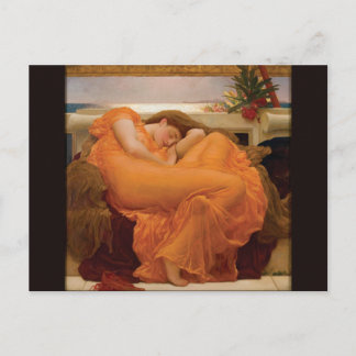 Juni gevierd door Frederic Leighton Briefkaart