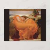 Juni gevierd door Frederic Leighton Briefkaart (Voorkant)