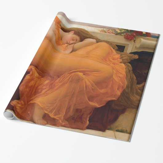 Juni gevierd door Frederic Leighton Cadeaupapier (Uitgerold)