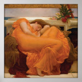 Juni gevierd door Frederic Leighton Poster (Voorkant)