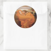 Juni gevierd door Frederic Leighton Ronde Sticker (Tas)