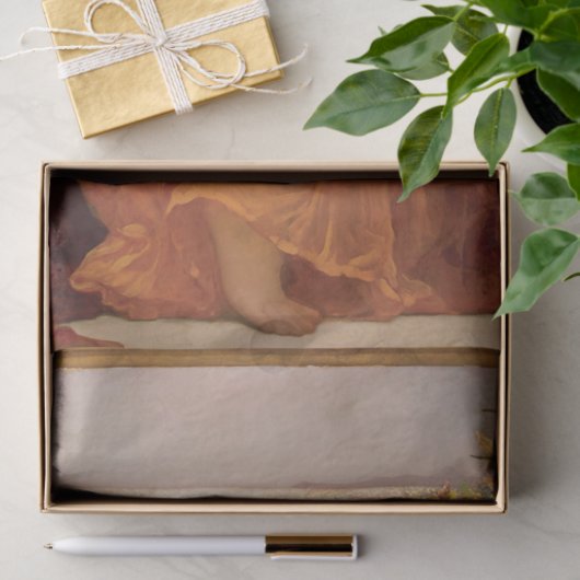 Juni gevierd door Frederic Leighton Tissuepapier (Geschenk)