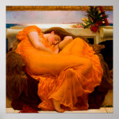 Juni gevierd door Frederic Lord Leighton Poster (Voorkant)