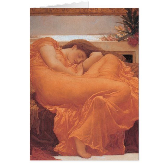 Juni gevierd door Frederick Leighton (Voorkant)