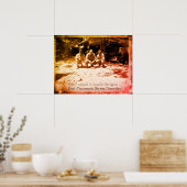 Juni is PTSD-bewustzijn maand Poster (Keuken)