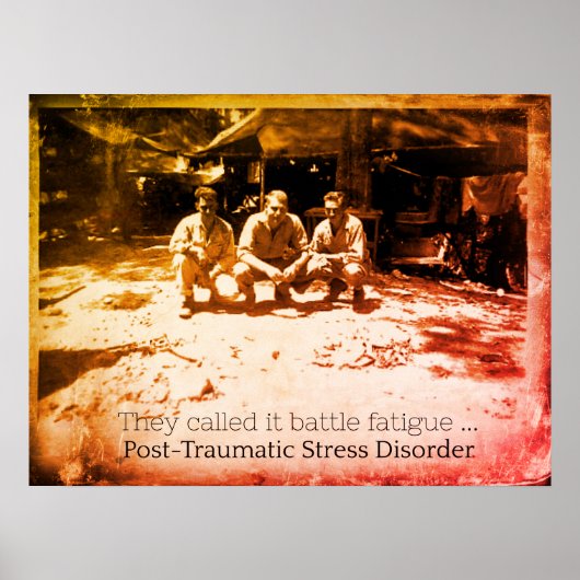 Juni is PTSD-bewustzijn maand Poster (Voorkant)
