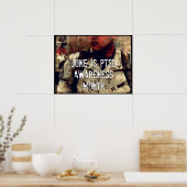 Juni is PTSS-bewustzijn Maand Poster (Keuken)