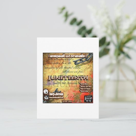 Juni - juni10e briefkaart (Staand voorkant)