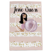Juni Koningin Verjaardag Medium Cadeauzakje (Voorkant)