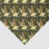 Juni Monarch Bloem Tissuepapier (Detail)