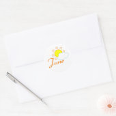 juni ronde sticker (Envelop)