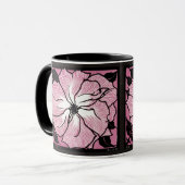 Juni Roos Art Nouveau Mok (Voorkant links)