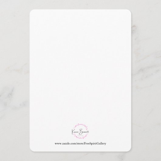 Juni Stand-alone Kalender Kitty Cat Splash Art Menu (Achterkant)