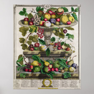 Juni, 'Twaalf maanden fruit' Poster