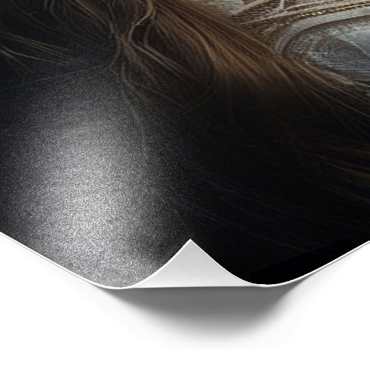 *~ JUNI VERJAARDAG PARELS Boho AP53 Vrouw Foto Afdruk (Hoek)