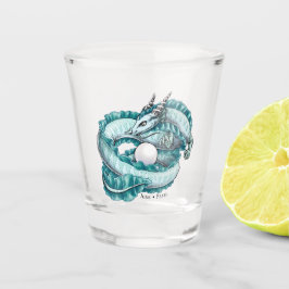 Junilistan Birthstone Dragon: Pearl Shot Glas