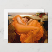 Junilistan schilderen door Frederic Leighton Briefkaart (Voorkant / Achterkant)