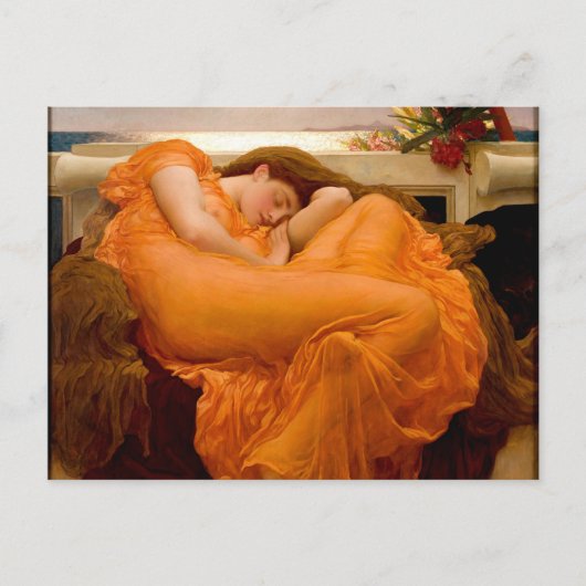 Junilistan schilderen door Frederic Leighton Briefkaart (Voorkant)