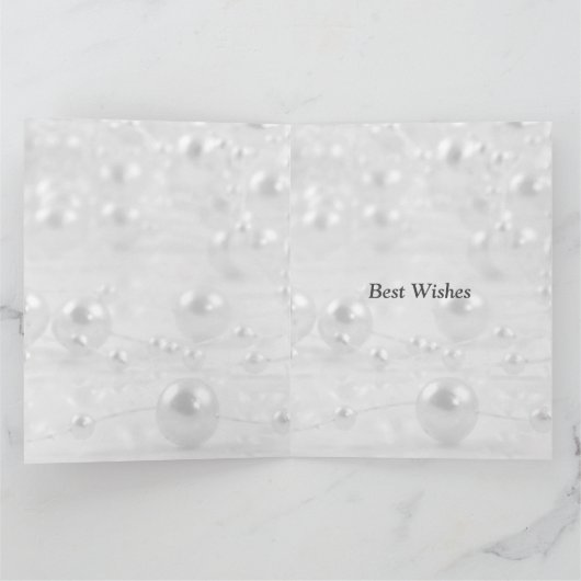 Junilistan verjaarsteen Pearl Greeting Kaart (Binnen)