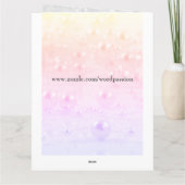 Junilistan verjaarsteen Pearl Greeting Kaart (Achterkant)