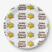 Junior Adjunct-sheriff Papieren Bordje (Voorkant)