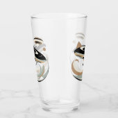 Junior Aquatics glazen tumbler (Rechts)