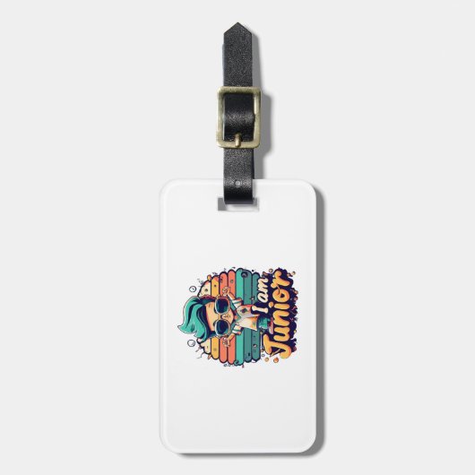 Junior Bagagelabel (Voorkant verticaal)