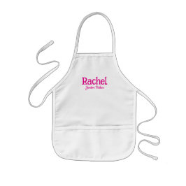 Junior bakker hete roze meisjes kinder schort