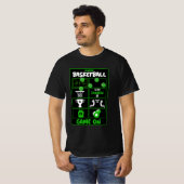 Junior Basketball Players T-Shirt (Voorkant volledig)