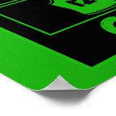 Junior Basketball-spelers Poster (Hoek)