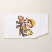 Junior Bouwploeg Bad Handdoek (Handdoek)
