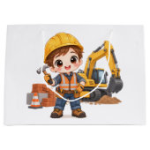 Junior Bouwploeg Groot Cadeauzakje (Voorkant)