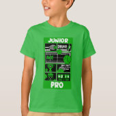 Junior Boy Tennis Player T-Shirt (Voorkant)