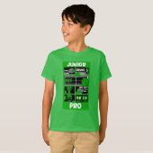 Junior Boy Tennis Player T-Shirt (Voorkant volledig)