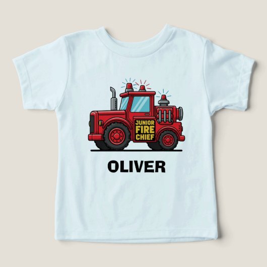Junior Brandweercommandant Brandweervoertuig (Design voorkant)
