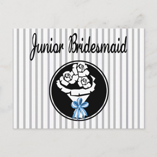 Junior Bridesmaid Briefkaart (Voorkant)