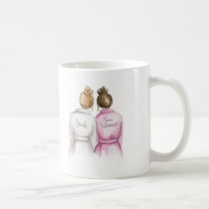 Junior Bridesmaid? Dk Blonde Bun Bride Br Bun Maid Koffiemok