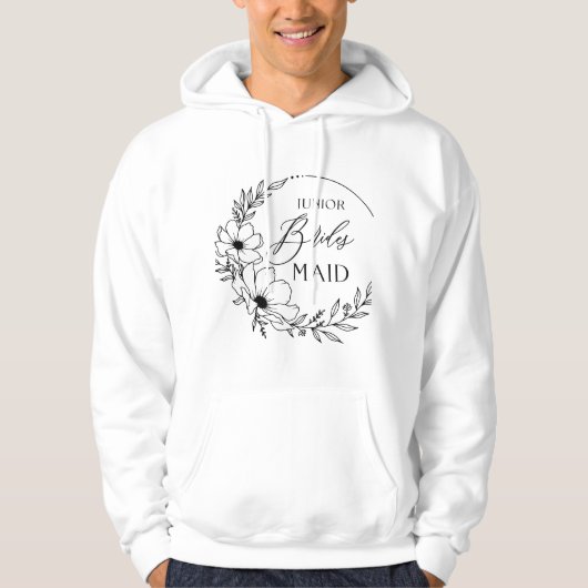 junior bridesmaid hoodie (Voorkant)