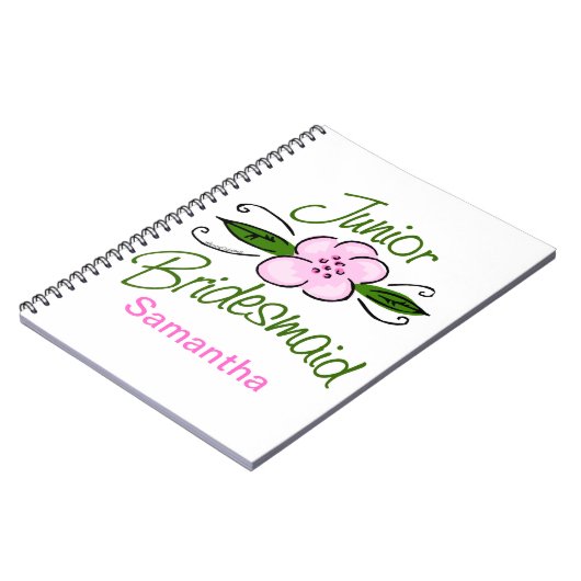 Junior Bridesmaid Notitieboek (Linkerzijde)