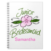 Junior Bridesmaid Notitieboek (Voorkant)