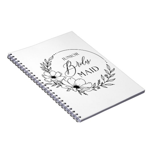 junior bridesmaid notitieboek (Rechterzijde)