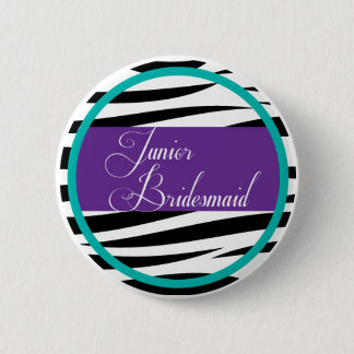 Junior Bridesmaid Pin Ronde Button 5,7 Cm