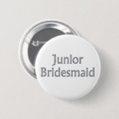 Junior Bridesmaid Wedding Button (Voorkant /achterkant)