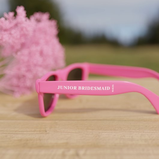 Junior Bridesmaid Wedding Party Favor Sunglazen Zonnebrillen