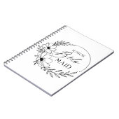 junior bruidsmeisje notitieboek (Linkerzijde)