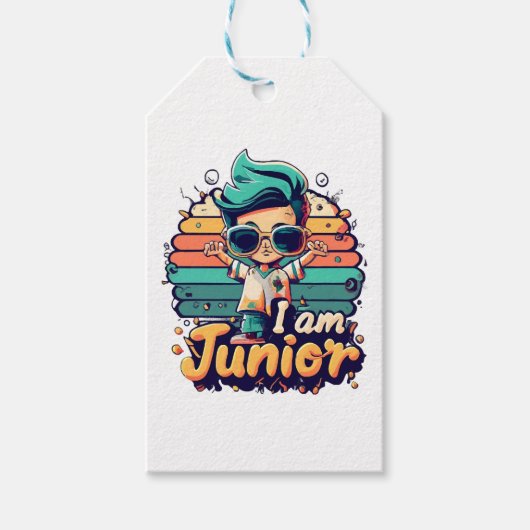 Junior Cadeaulabel (Voorkant)