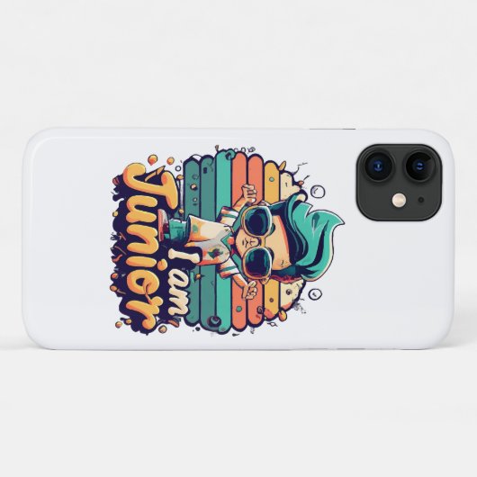 Junior Case-Mate iPhone Case (Achterkant (horizontaal))