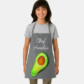 Junior chef avocados kleurrijke kinderen schort (Insitu)